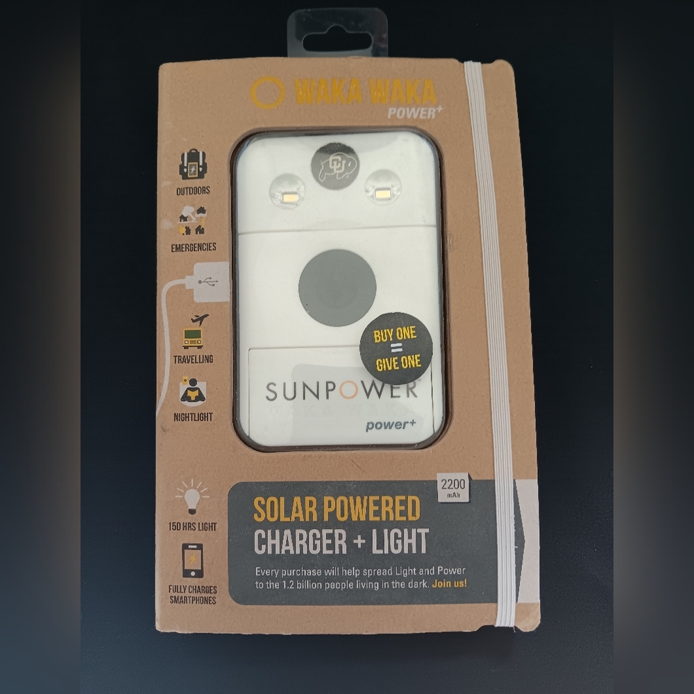 Waka Waka Sunpowered Charger + Light